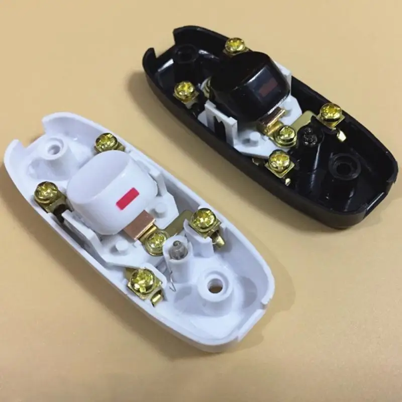 10А 1 шт. встроенная кнопка вкл/выкл настольная лампа светильник кабель