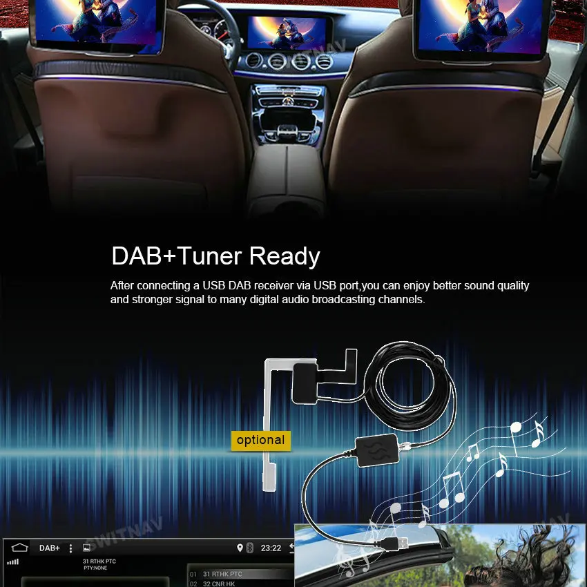 SWITNAV Qualcomm Android 9,0 автомобильный dvd-плеер для Benz E class 2 дверного купе C207 A207 автомобильный аудио gps 4G дисплей монитор экран
