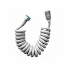 Гибкий шланг для биде Shattaf, шланг для душа, растягивающаяся пружина, ПВХ серый SUS304, сантехнические шланги plomberie 1,5 м, 2 м, 3 м