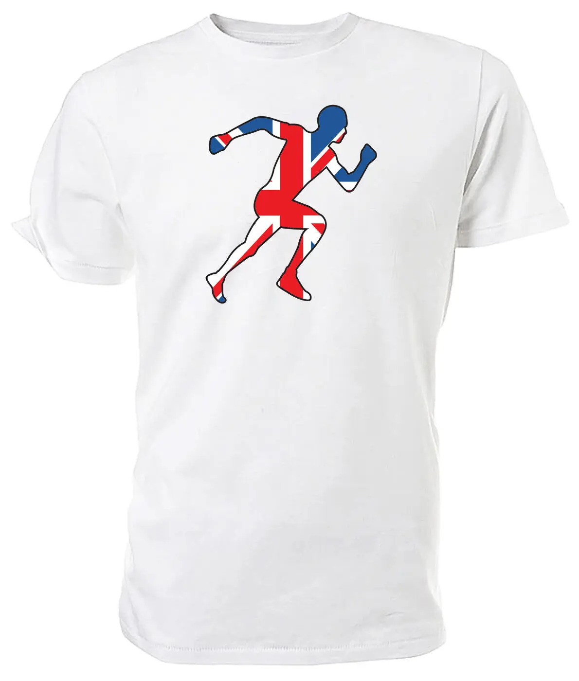 Лучший британский спорт Юнион Джек Спортивная футболка-выбор размеров и цветов. |