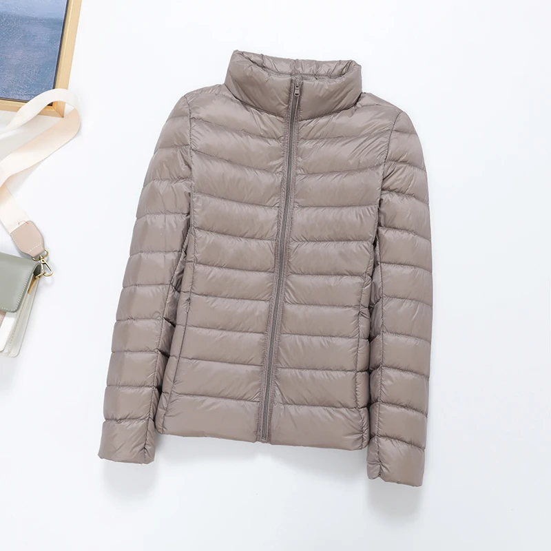 

Warm Coat Outwear Hooded Jacket Women Ultralight Autumn Winter Down Jacket Women Short Parkas Coats Spring Basic Jacket Female