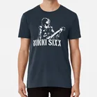 Nikki Sixx футболка Nikki Sixx с Франклином Carlton Serafino Feranna Jr M Великолепная музыка клубной рок-музыки Sixx A M