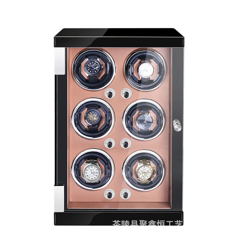 Автоматическая коробка для намотки часов из углеродного волокна 6 эпиттопов