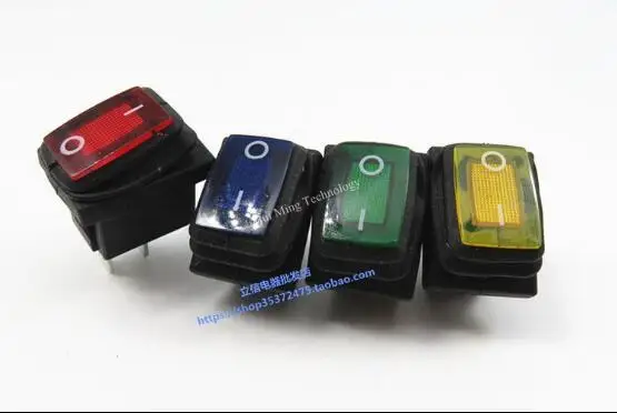 12 шт. самоблокирующийся водонепроницаемый маслостойкий переключатель 2P 3P 2 gear 250V