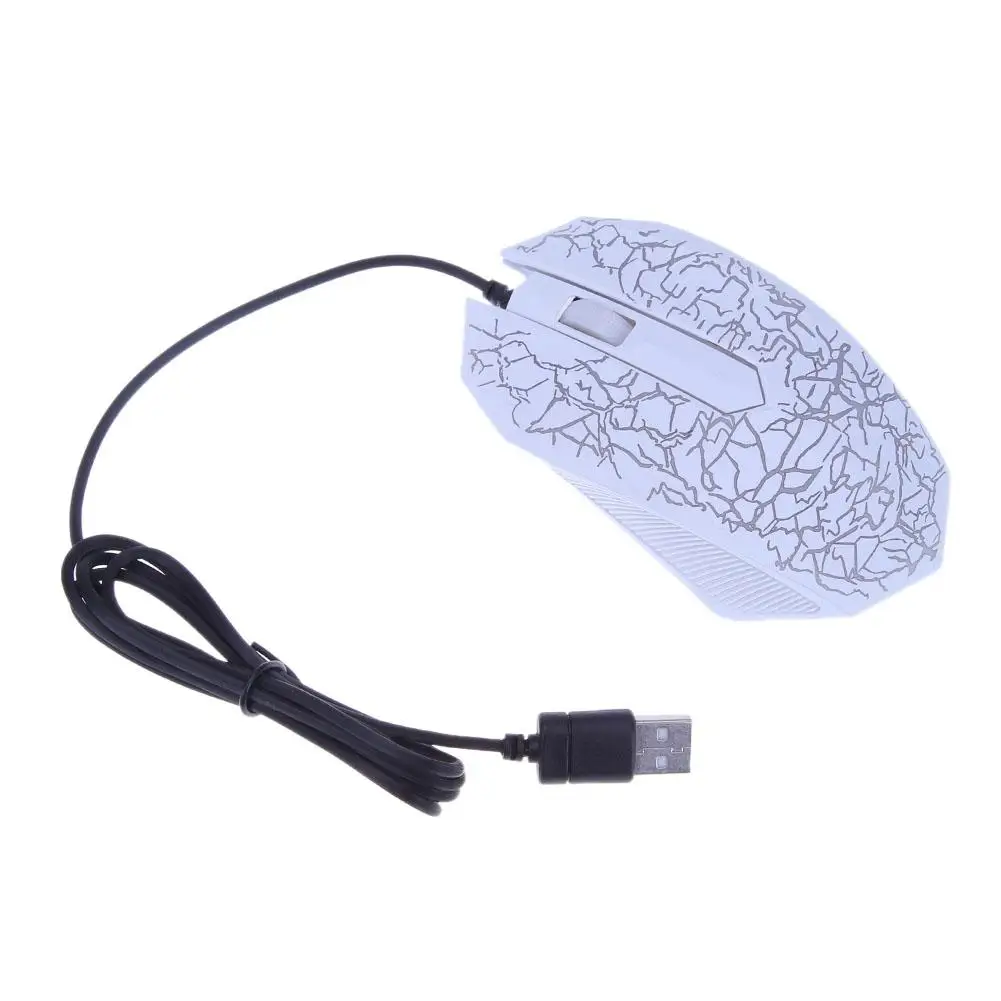 

LED Backlight Gaming Mouse 2400DPI 3 Buttons USB Wired Optical Computer Mouse Gamer Mice For Desktop PC Laptop New