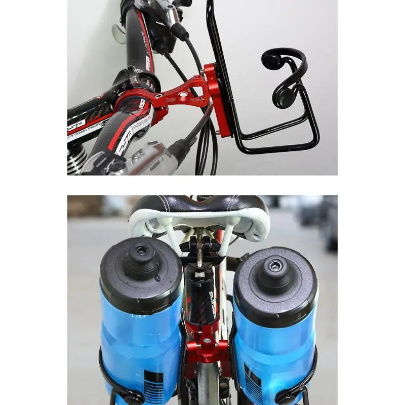 Велосипедный держатель для бутылки воды горный велосипед MTB алюминиевый Dubbele Beugel