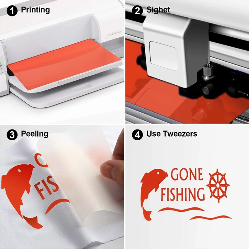 Термотрансферный Виниловый Костюм HTV футболка для самостоятельной глажки винила