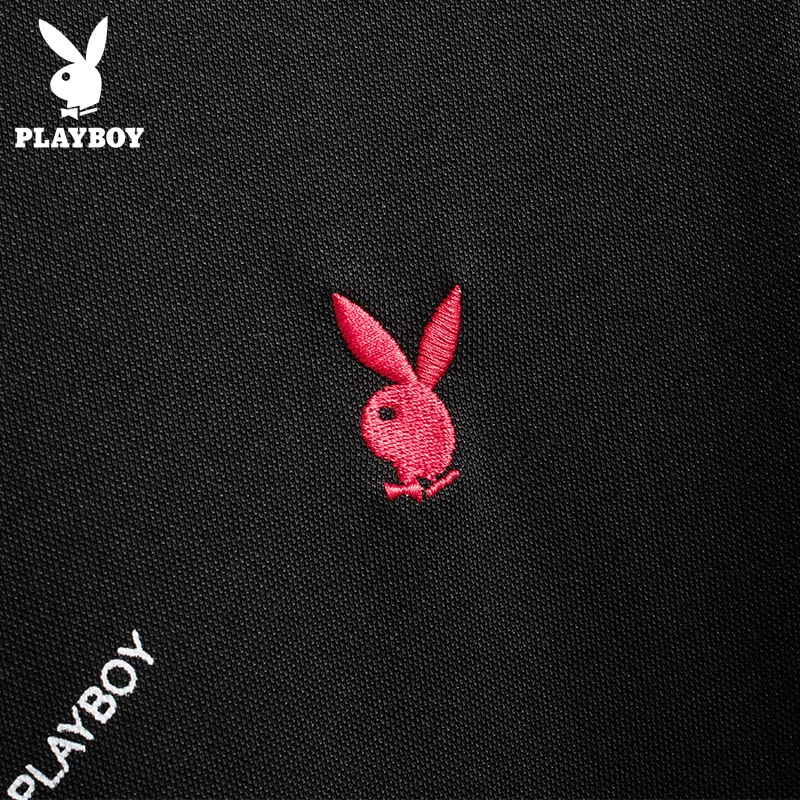 

PLAYBOY New Men Tops Shirts Summer Fashion Men Short Sleeve Loose Polos Shirts Male Tops Tees Para Hombre Brand Clothing PB8005