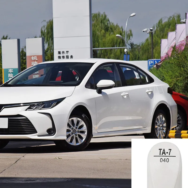 

Car scratch repair pen TA 7, auto paint pen white color for Corolla 2019