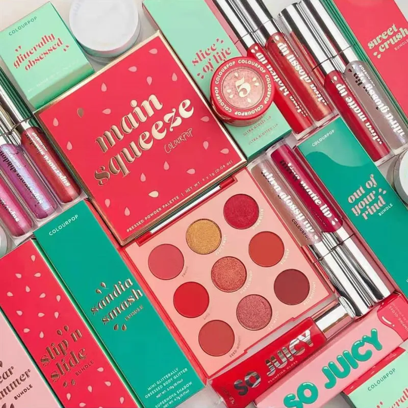 Colourpop губ пряди из кожуры с матовой поверхностью и блеск, блеск для губ