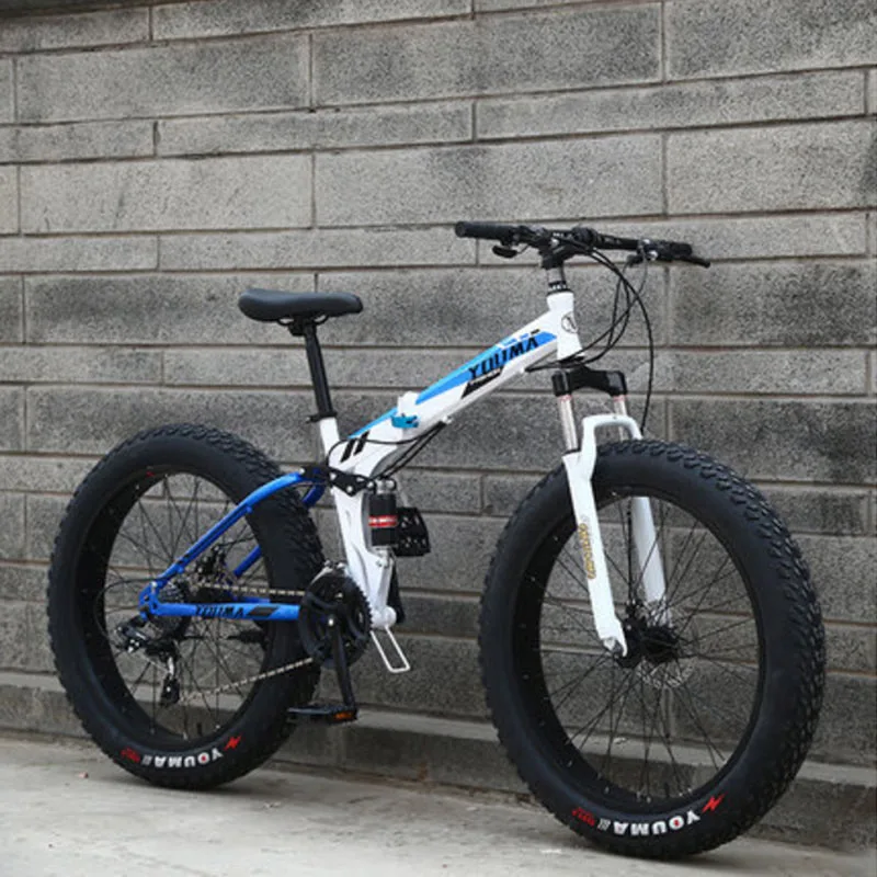 Preise Mountainbike 24 Zoll 24 Gang-doppelscheibenbremse Speichenrad 4,0 Verbreitert Reifen Sowohl Männer Und Frauen
