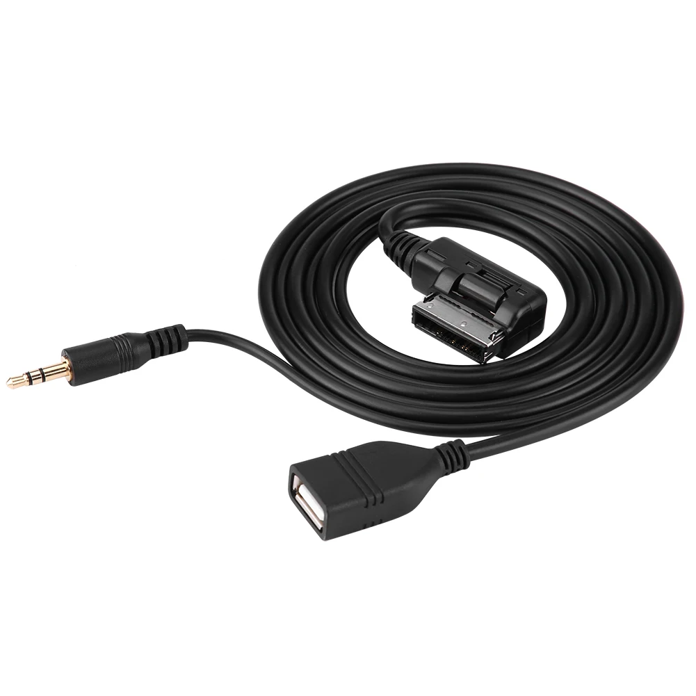 

Car Audio AUX USB Adapter Cable for Mercedes Benz C63 E200l CLS E S ML Class