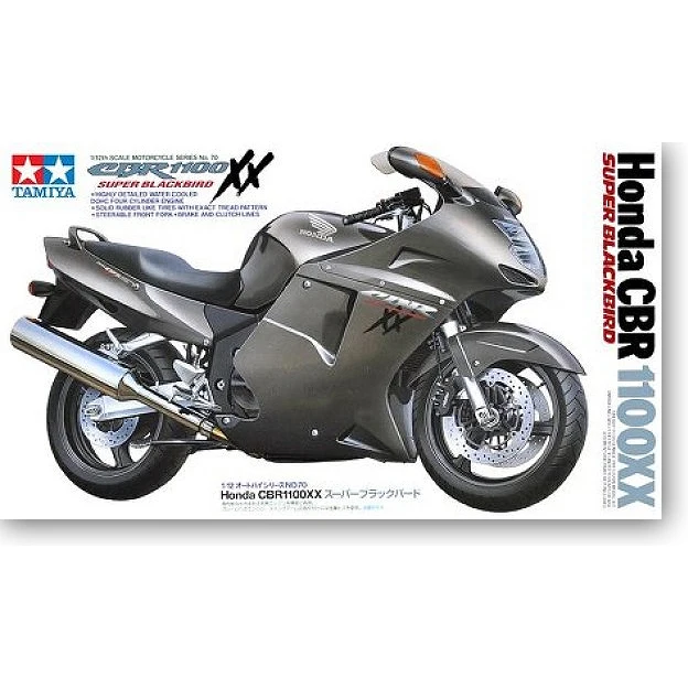 

TAMIYA Assembled Model 1/12 HONDA CBR1100XX Super Blackbird Assemble Motorcycle Toys #14070