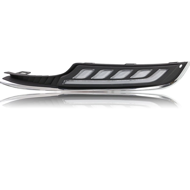 

For Volkswagen Golf 7 2013 2014 2015 2016 LED DRL Daytime Running Light Car Accessories ABS 12V Fog Lamp cover