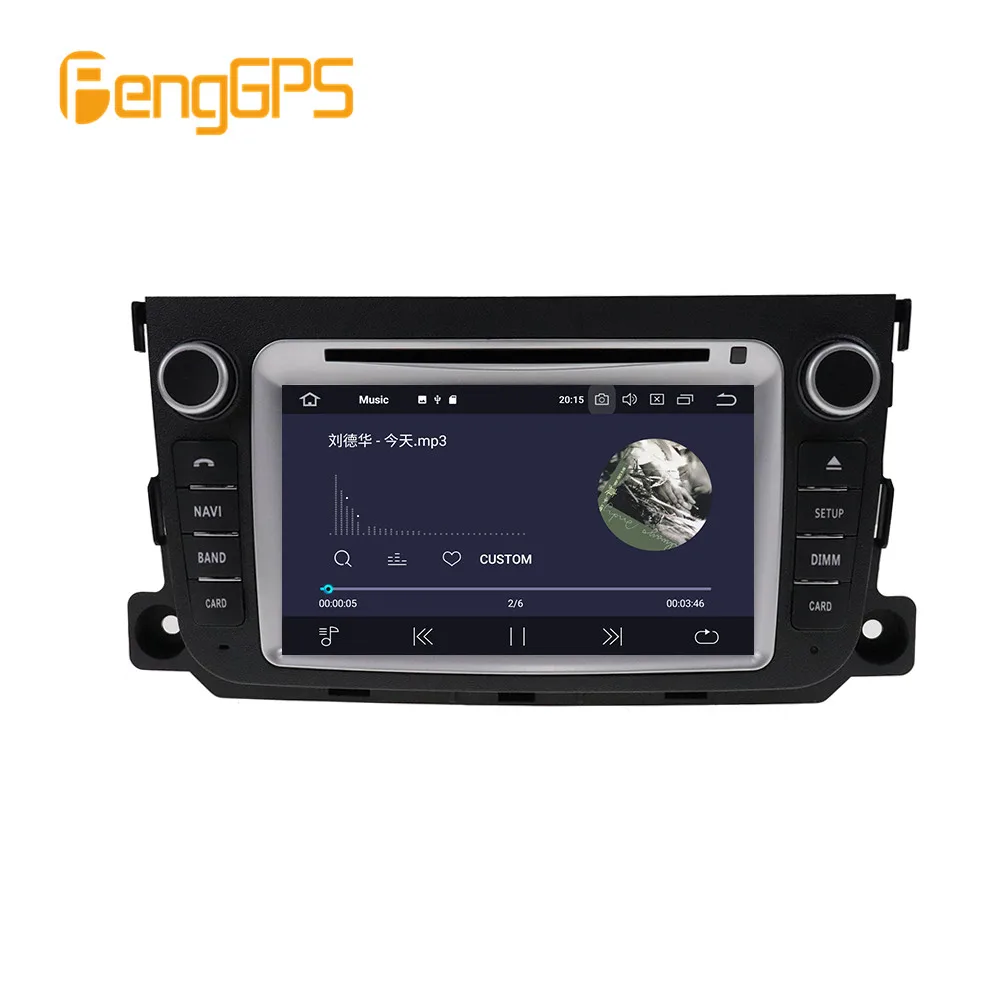 

4+64G 2 Din Stereo Android 9.0 for Mercedes-benz Smart 2010-2014 GPS Navigation DVD Player Radio Multimedia 4K Headunit