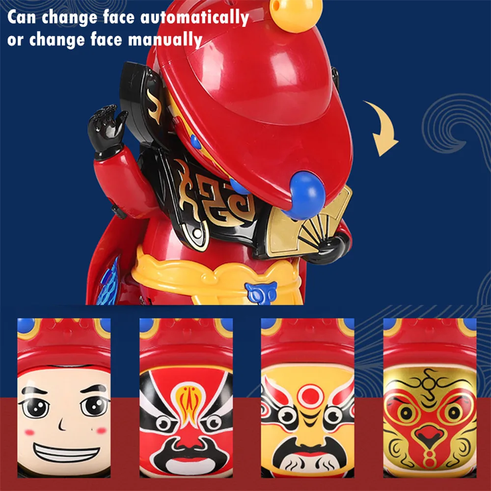 Меняющие лицо куклы традиционная особенность Китайская опера меняющая кукла