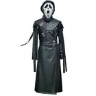 Хэллоуин Смешной ужас смерти череп маска кричащий призрак