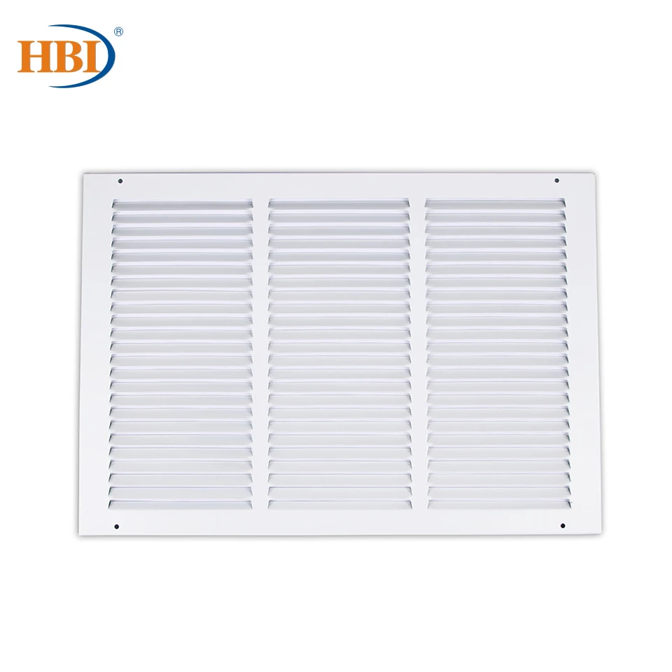 

HBI 10 шт. W18 "xH12" стальные белые готовые решетки для возврата воздуха, зеркальные потолочные зеркальные вентиляционные решетки