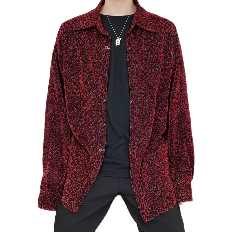 

XITAO Lurex Patchwork Blouse Women Tide Fashion Style Turn Down Collar Long Sleeve Single Breasted Personality Elegant ZY4927