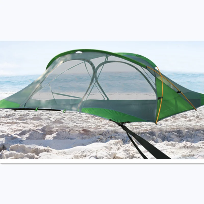 Verkauf Outdoor Camping Wandern Rally Bett Doppel Layer Regen Doppel 2 Person Hängen Zelt Suspension Zelt Baum Zelt Hängematte Zelt