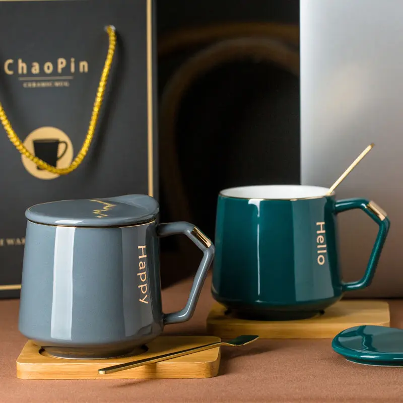 Креативная керамическая кружка индивидуальная чашка Скандинавская кофейная