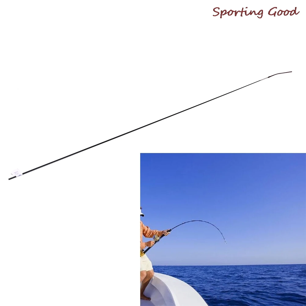 

1 Interval Fishing Rod Spare Tips Solid And Hollow Carbon Rod Accessories 45cm