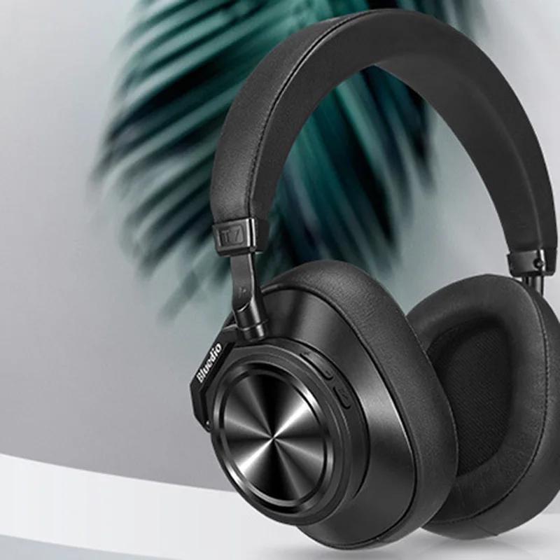 Bluedio T7 Plus Bluetooth наушники с пользовательским определением ANC беспроводная