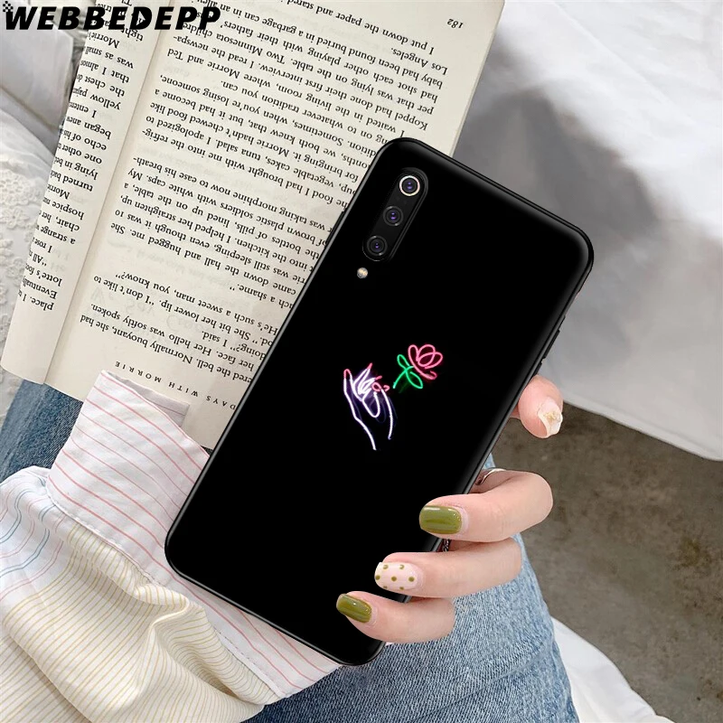 Комбинезон для девочек Lover Роза мягкий чехол Xiaomi mi 6 8 A2 Lite 9 A1 A3 9T Pro CC9E x 2s Max мы