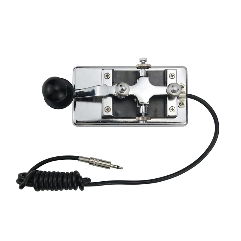 Maxgeek K4 ручной телескопический ключ Morse Key CW подходит для коротковолнового