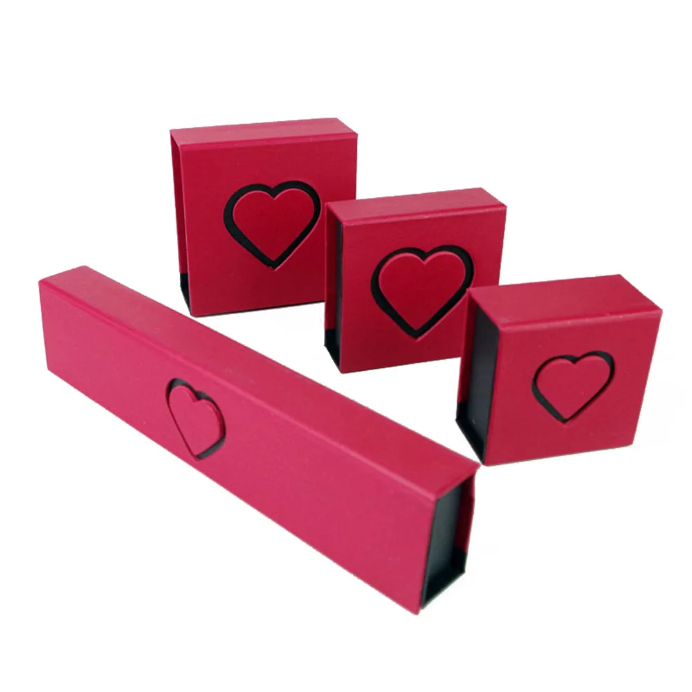 Изысканная Подарочная коробка для ювелирных изделий органайзер шкатулка