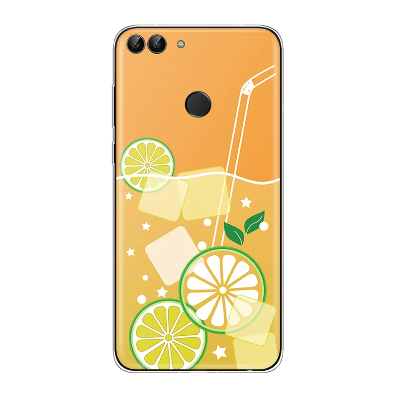 Силиконовый чехол для телефона Huawei P Smart 2018 мягкий креативный Enjoy 7S чехлы из ТПУ