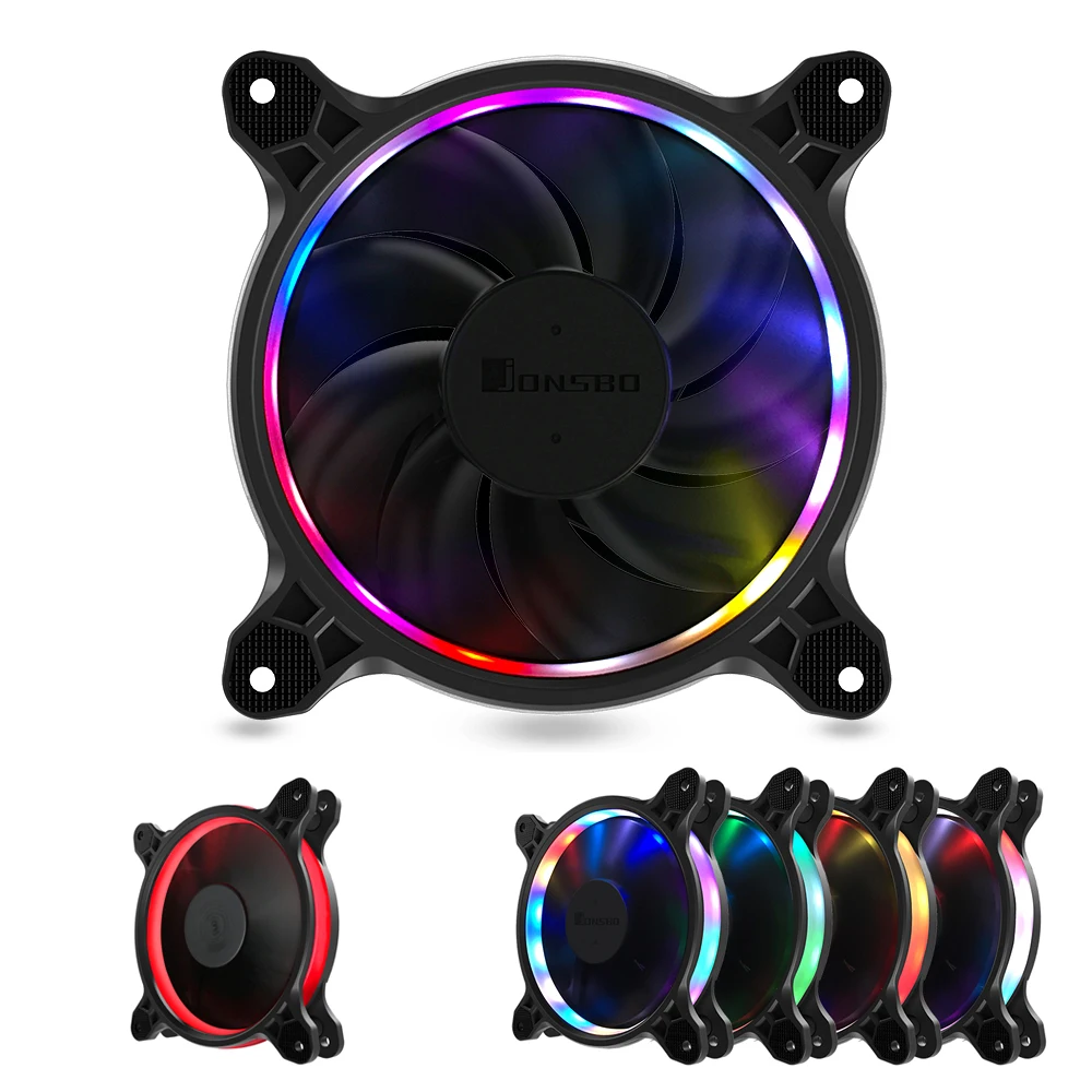 

Chassic 12CM RGB Fan 5V A-RGB Water Cooler Fan AURA SYNC Silent Molex 4Pin Water Cooling Custom For Mod 120mm 38.5CFM Heat Sink