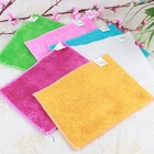 Многокомпонентная Бытовая Чистящая салфетка из бамбукового волокна, высокоэффективное маслостойкое очищающее полотенце, салфетка для посуды, кухонная Чистящая салфетка