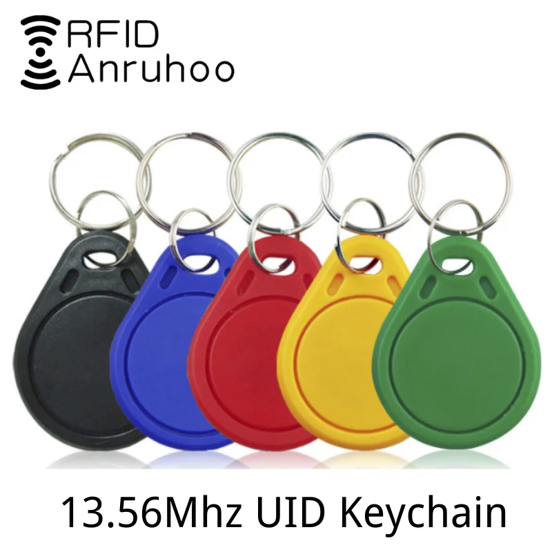 50 шт. IC-UID смарт-чип-карта копир ключ ISO14443 S50 1K совместим бирка ключа RFID NFC копия 0