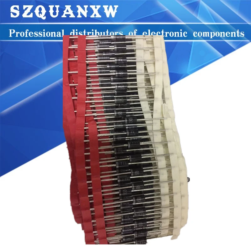 

10PCS MUR405 MUR410 MUR415 MUR420 MUR440 MUR460 MUR480 MUR4100 MUR420RLG MUR440RLG MUR460RLG MUR480RLG MUR4100RLG DO-201AD