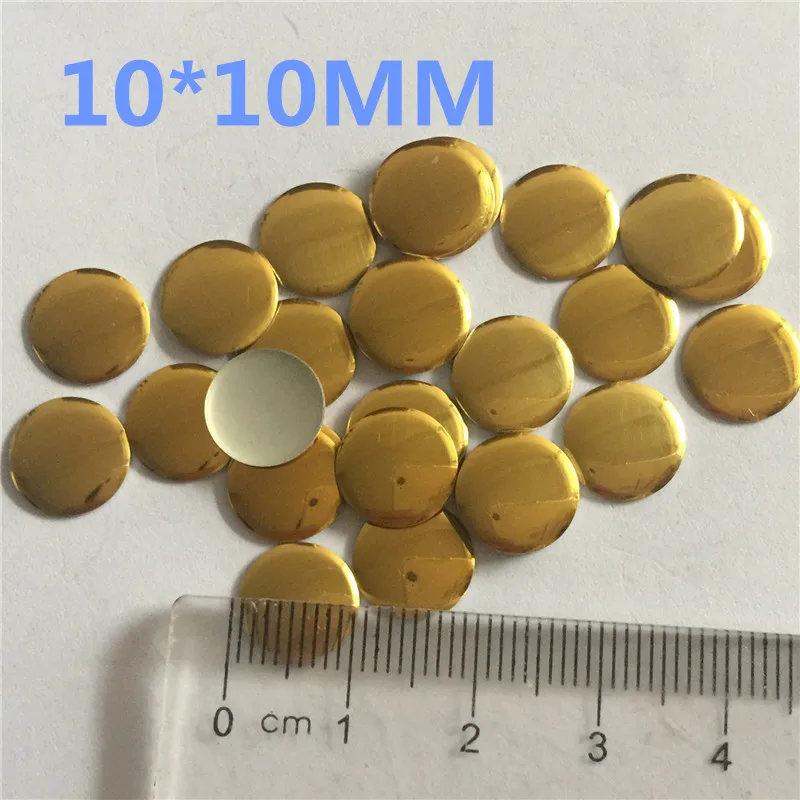 Металл не требующей горячей фиксации рхинестудс круглый Форма 2/3/5/6/8/10 мм цвета: