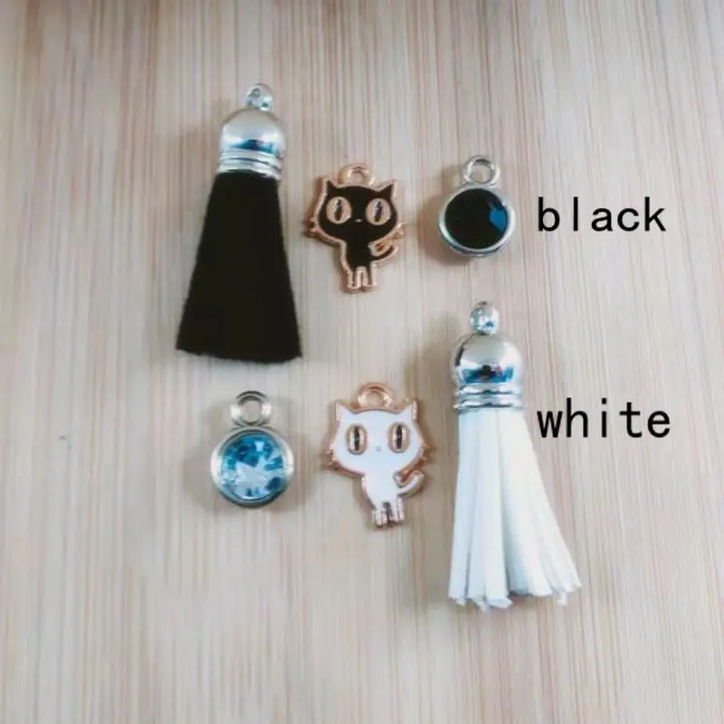 Очаровательные кошка брелок в виде кошек и собак Paw брелоки с принтом Best кулон