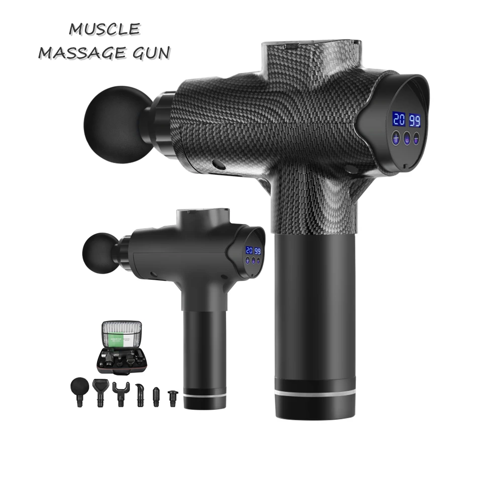 

High frequency Massage gun muscle relax body relaxation Electric massager Muscle Pain Relief for fitness with portable bag