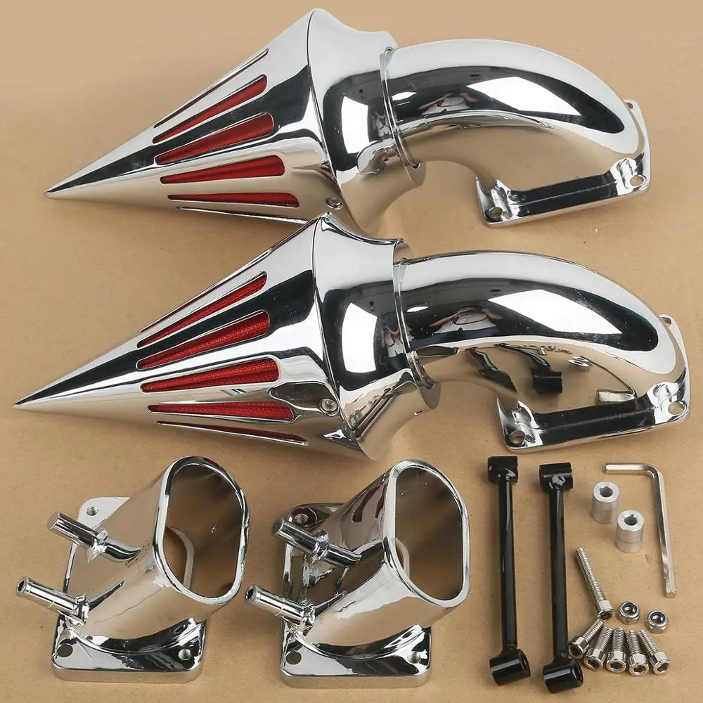 Мотоциклетный алюминиевый двойной воздухоочиститель впускной фильтр для Suzuki 8 M