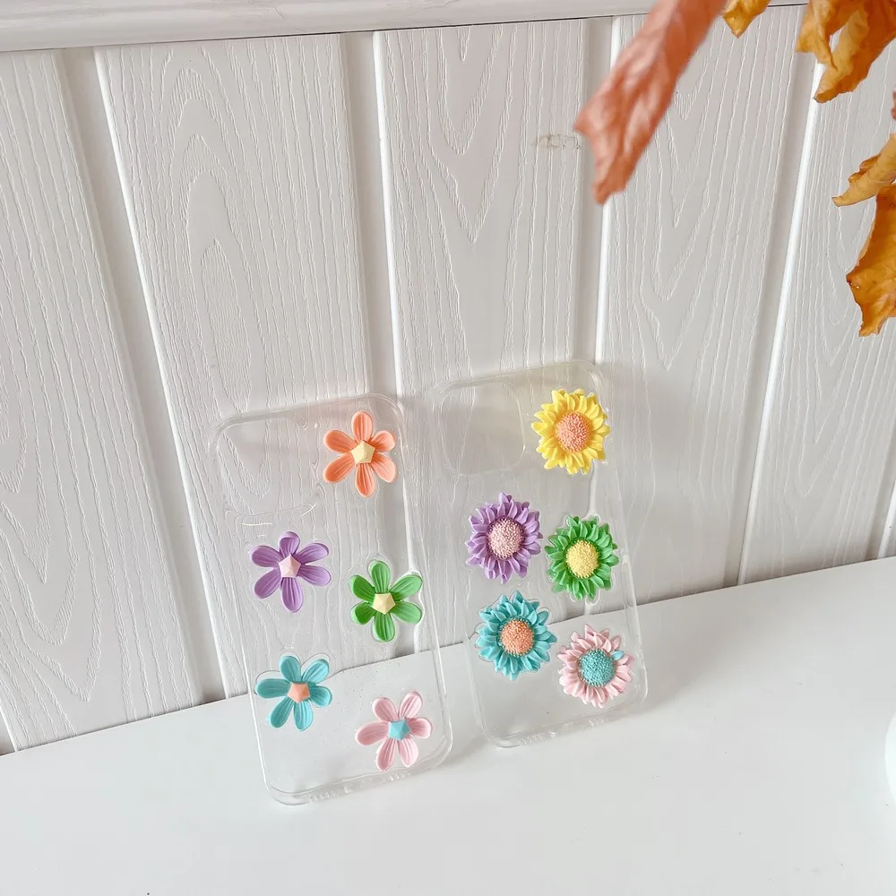 

Ультратонкий Прозрачный пятицветный цветочный защитный чехол sh для iphone 11promax 7 8 7Plus 11 12 12promax X XSMax XR, мягкий чехол с защитой от падения