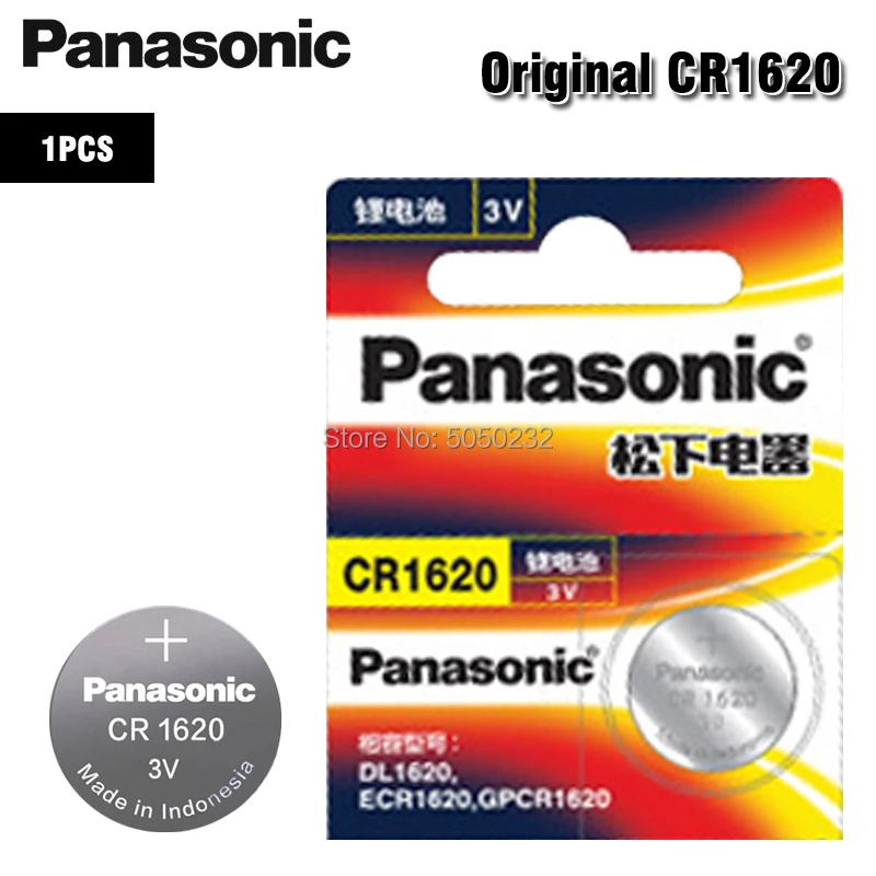 Panasonic cr1620 3v кнопочная монета литиево ионная батарея для часов машинная игрушка