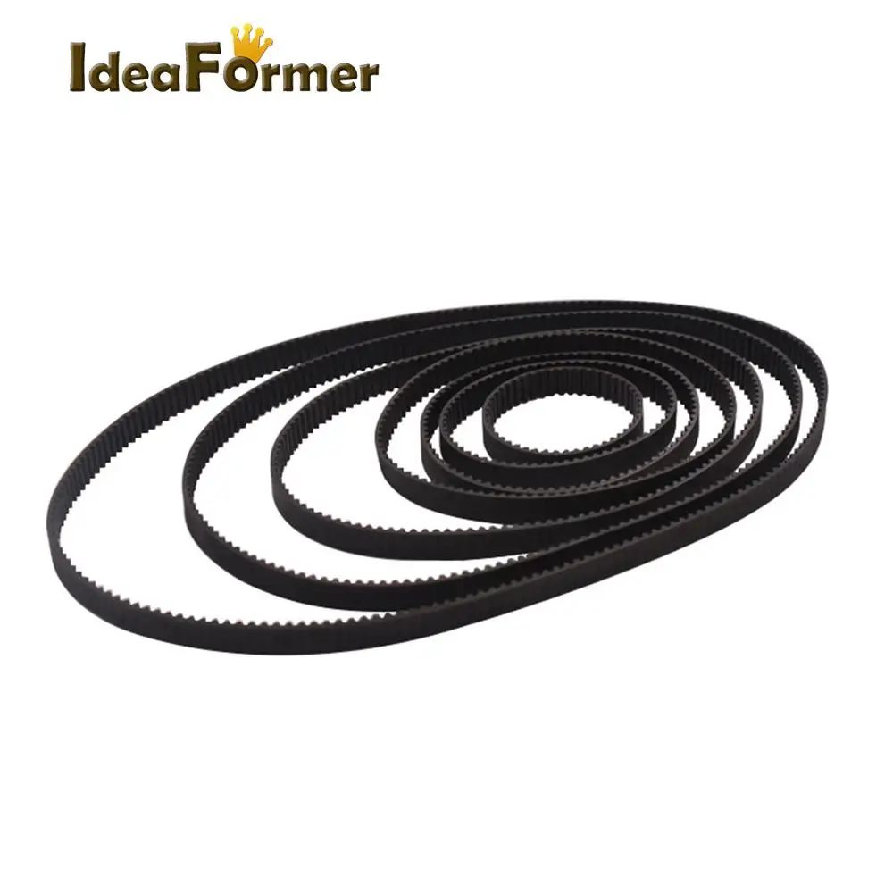 

GT2 Closed-Loop Timing Belt Rubber GT2 Belt 2GT 6mm 160 188 200 600 610 810 976 2270mm For 3D Printers Synchronous Belts Parts.