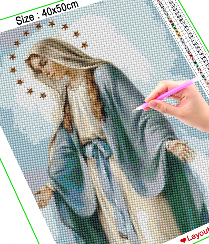 Алмазный Узор HOMFUN 5D страз рукоделие алмазная вышивка сделай сам крестиком