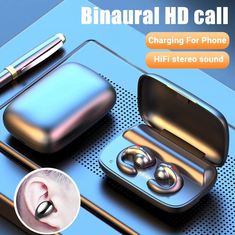 

Wireless Earphone Earbus In Ear 2200mAh Charging Box 9D Stereo Noise Canceling Sport Headsets Bluetooth Earphone Headphone