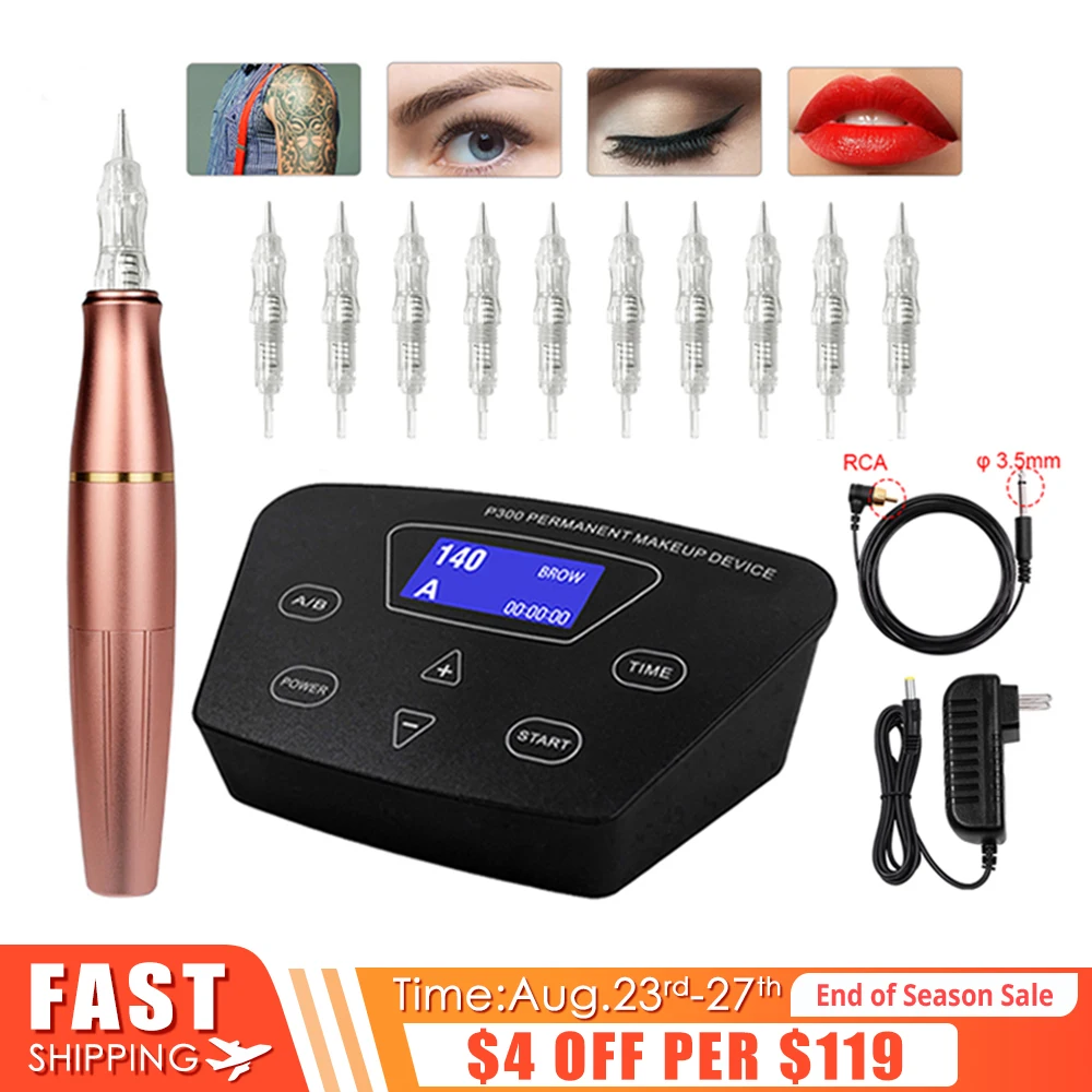 BMX профессиональная машинка для татуажа бровей пму Перманентная машина макияжа