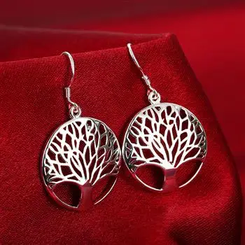 

Japanese and Korean Fashion Classic Lady Tree Earrings Earrings Girls Ear Hook Wholesalers Jewelry SPCE738 LKNSPCE738