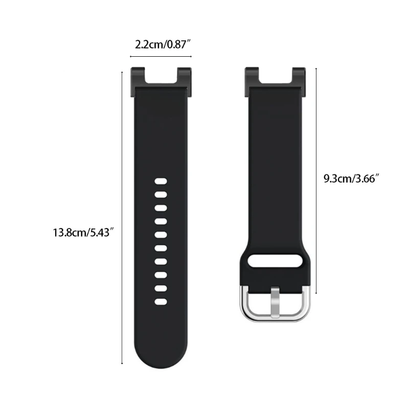 watchband replacement soft silicone waterproof wristband compatible with trext rex pro wearable devices smart accessory free global shipping