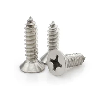 100pcslot stainless steel countersunk head flat phillips self tapping screw m1 m1 2 m1 4 m1 7 m2 m2 2 m2 3 m2 6 m3