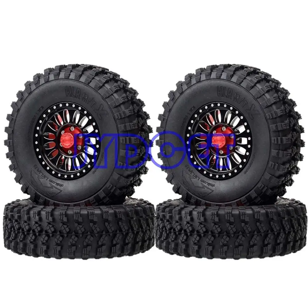 622 8020 сплав 1 9 &quotколесный обод шина 106 мм супер Swamper шины для 1:10 RC Crawler SCX10 D90 D110 CC01 TRX4
