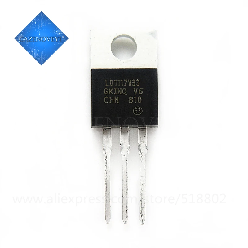 5 шт./лот LD1117AV33 LD1117V33 LD1117 3 TO 220 Φ|Интегральные схемы| |